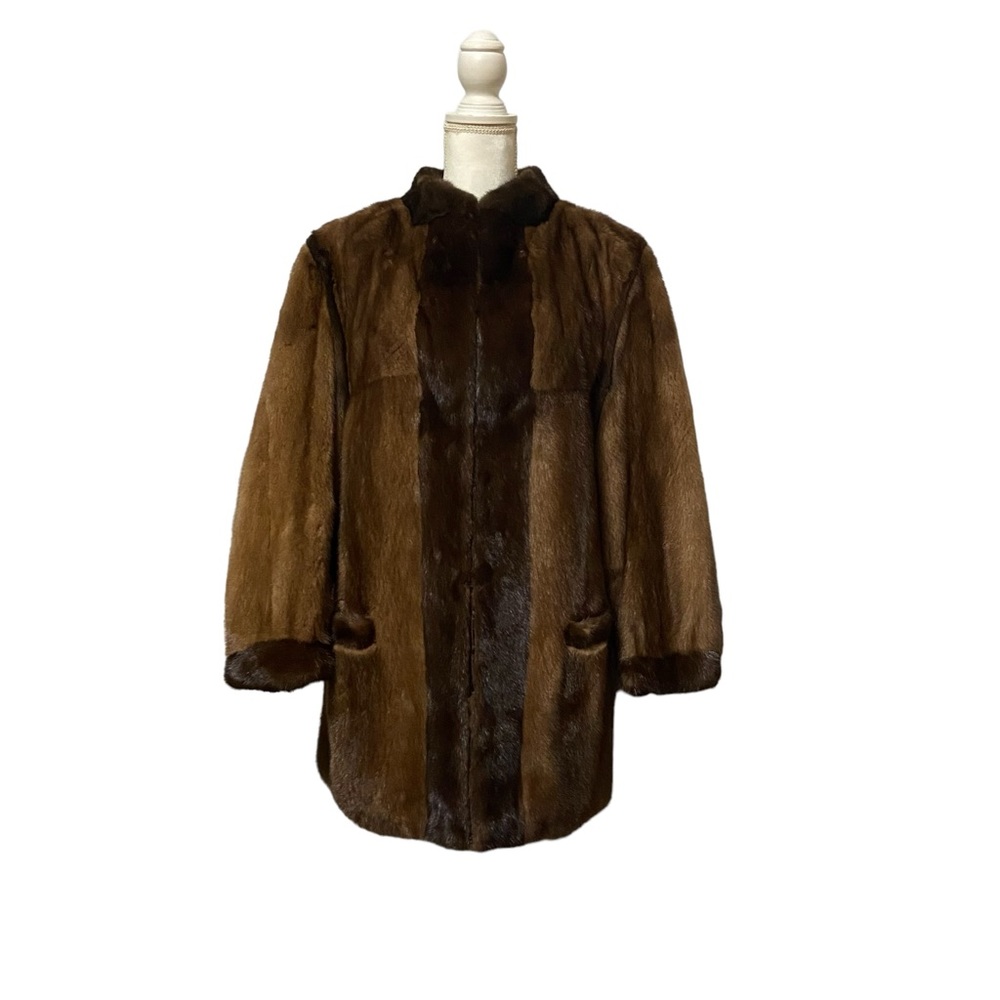 Vintage Anastasia Furs Mink Coat Brown - Picture 8 of 16